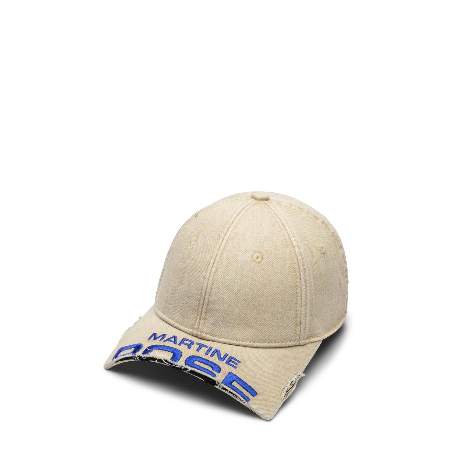 Martine Rose Headwear CREAM / O/S CUT PEAK CAP