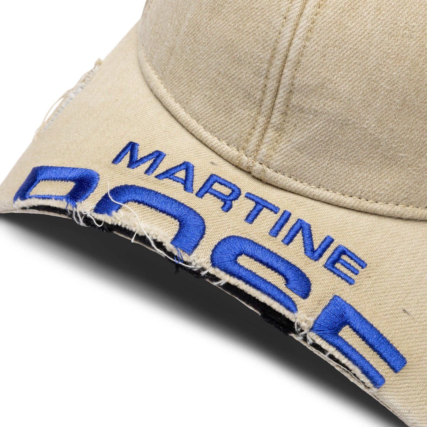 Martine Rose Headwear CREAM / O/S CUT PEAK CAP