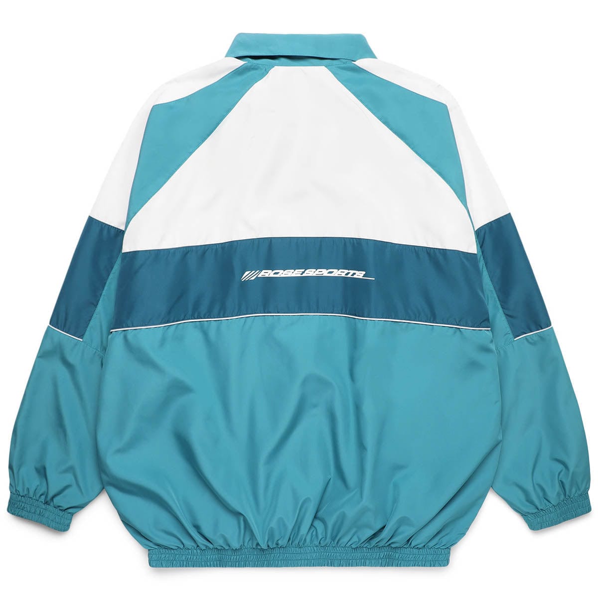 OVERSIZED PANELED TRACK JACKET