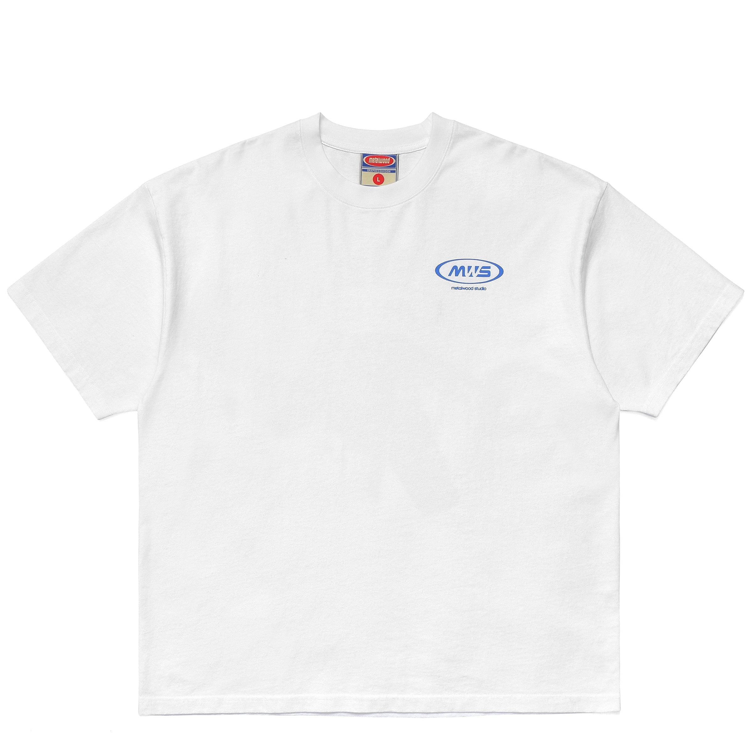 BRUSH STROKES T-SHIRT WHITE | Bodega