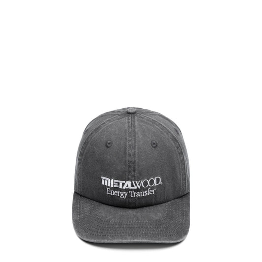Metalwood Studio Headwear BLACK / O/S ENERGY TRANSFER 6-PANEL HAT