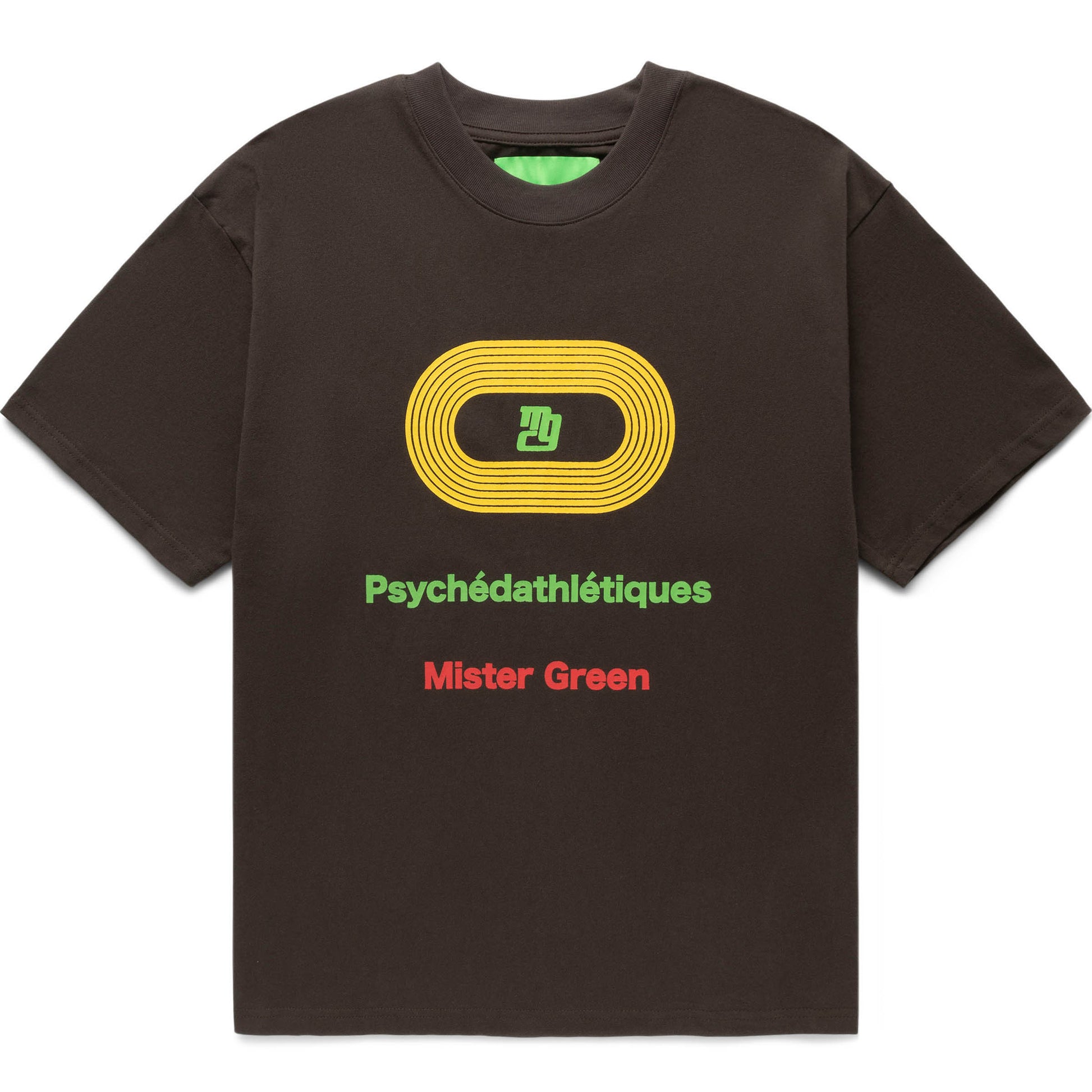Mister Green PSYCHEDATHLETIQUES T-SHIRT BLACK/MULTI