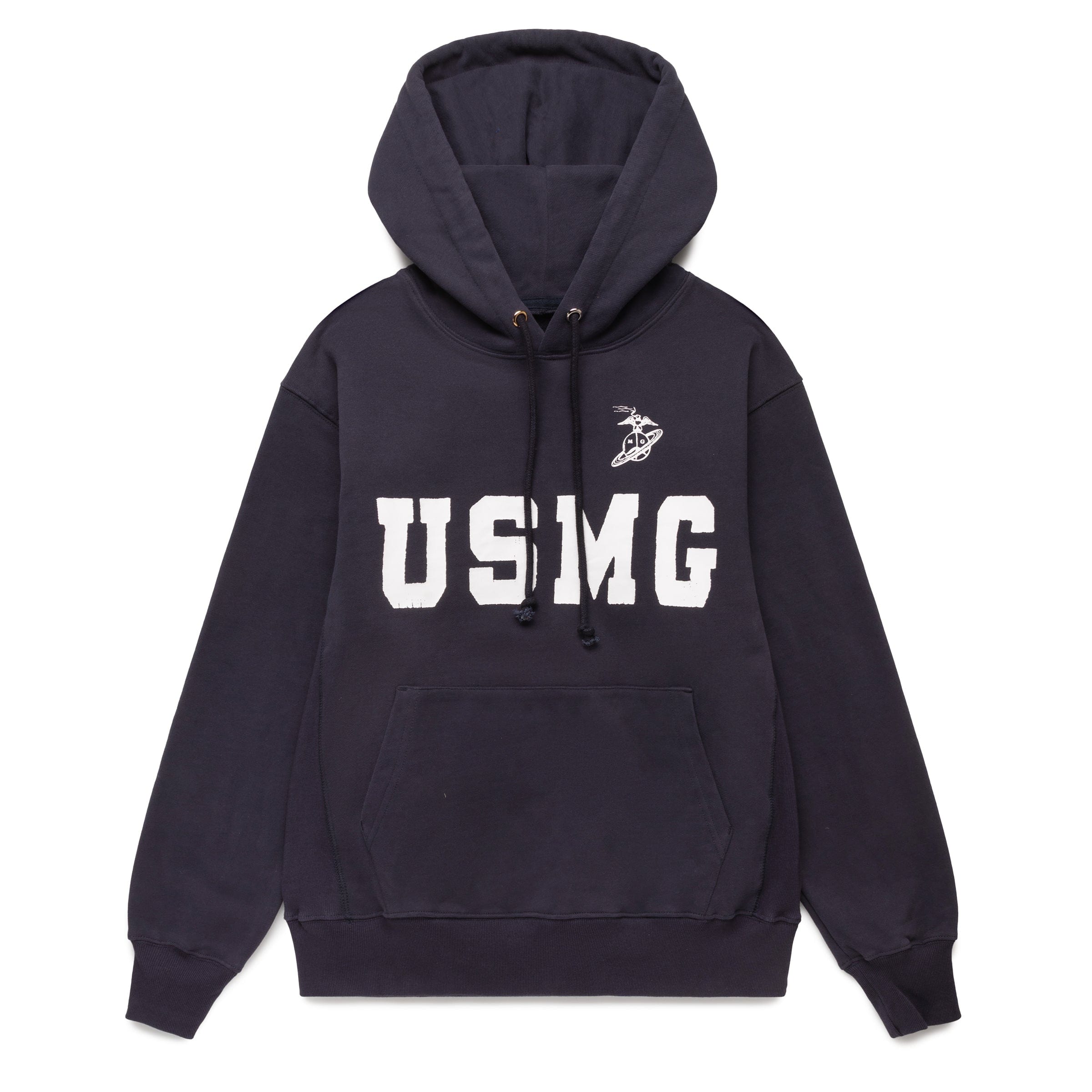 USMG HOODIE NAVY | Bodega