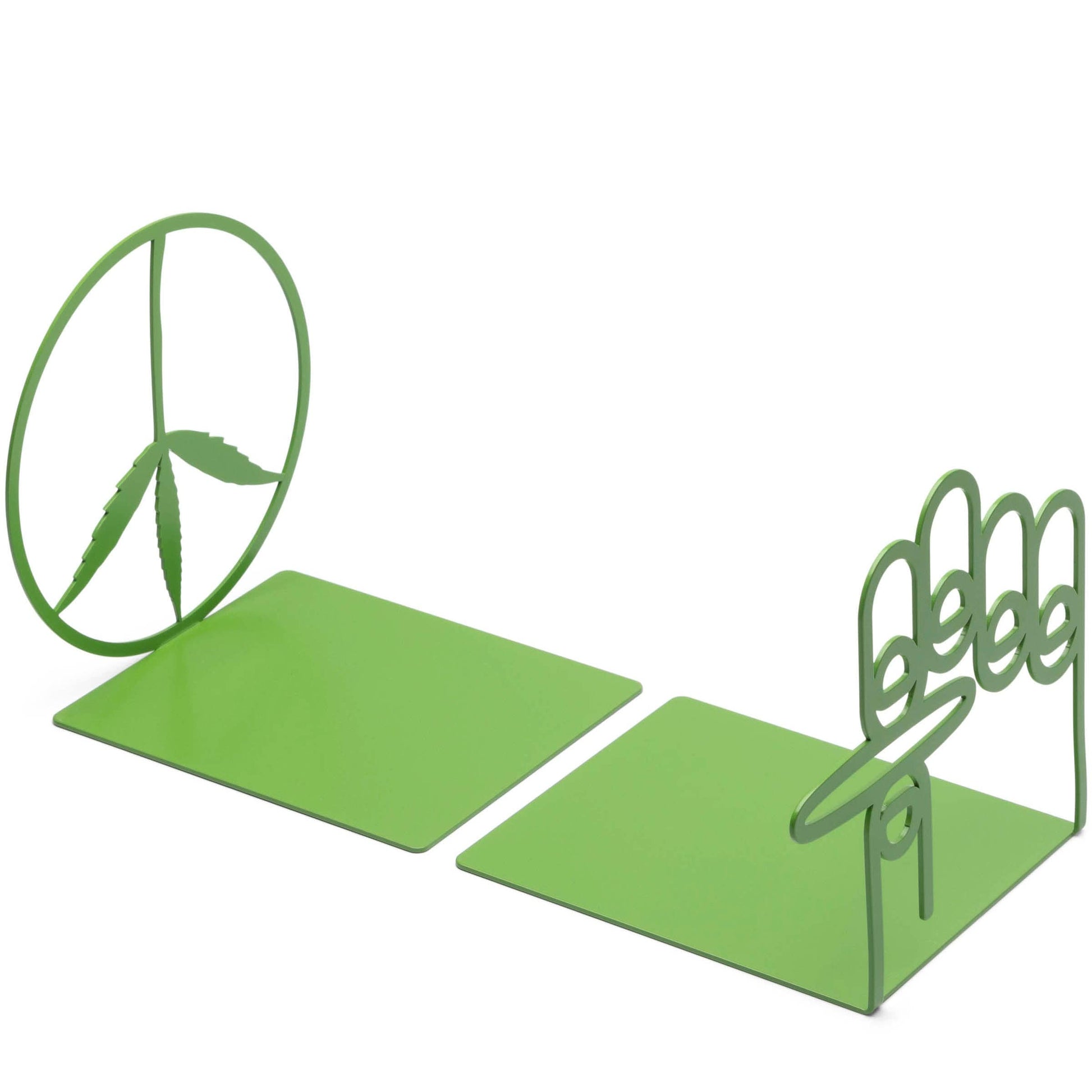 Mister Green Odds & Ends GREEN / O/S TRIFECTA BOOKENDS