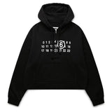 MM6 Hoodies & Sweatshirts LOGO HALF ZIP HOODIE