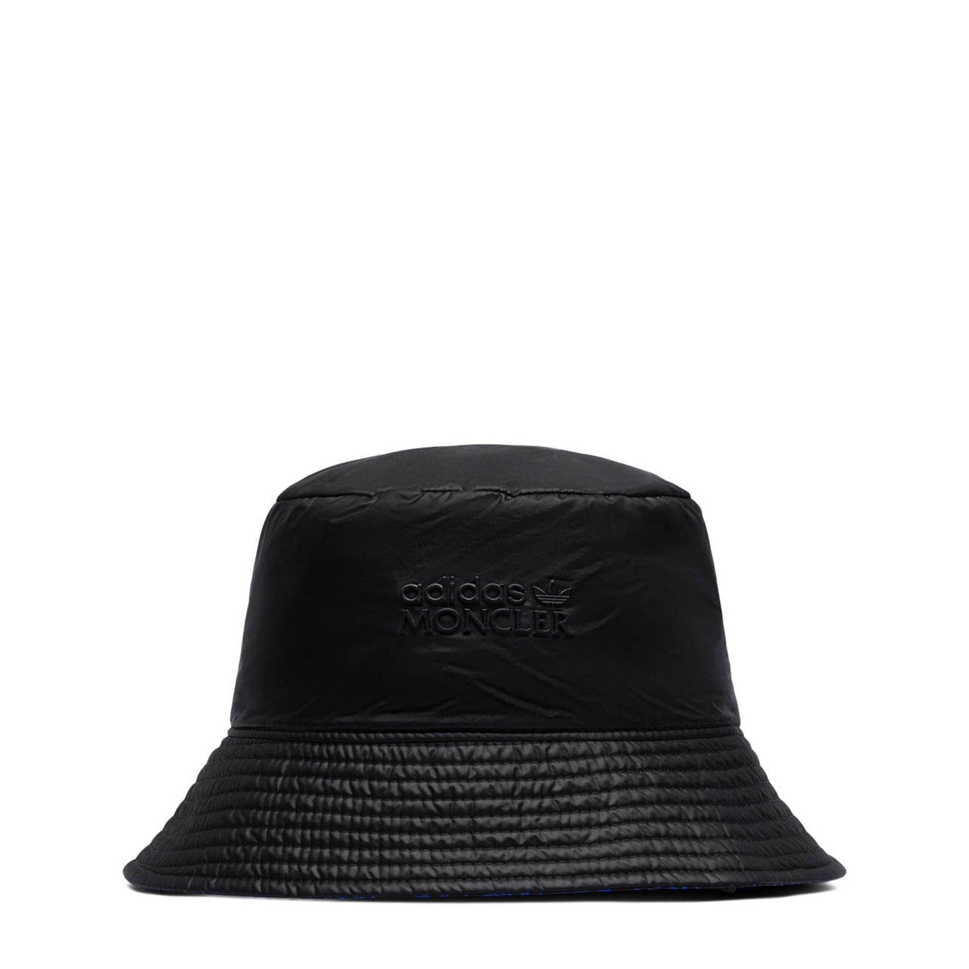 Moncler Logo Patch Bucket Hat Black - US