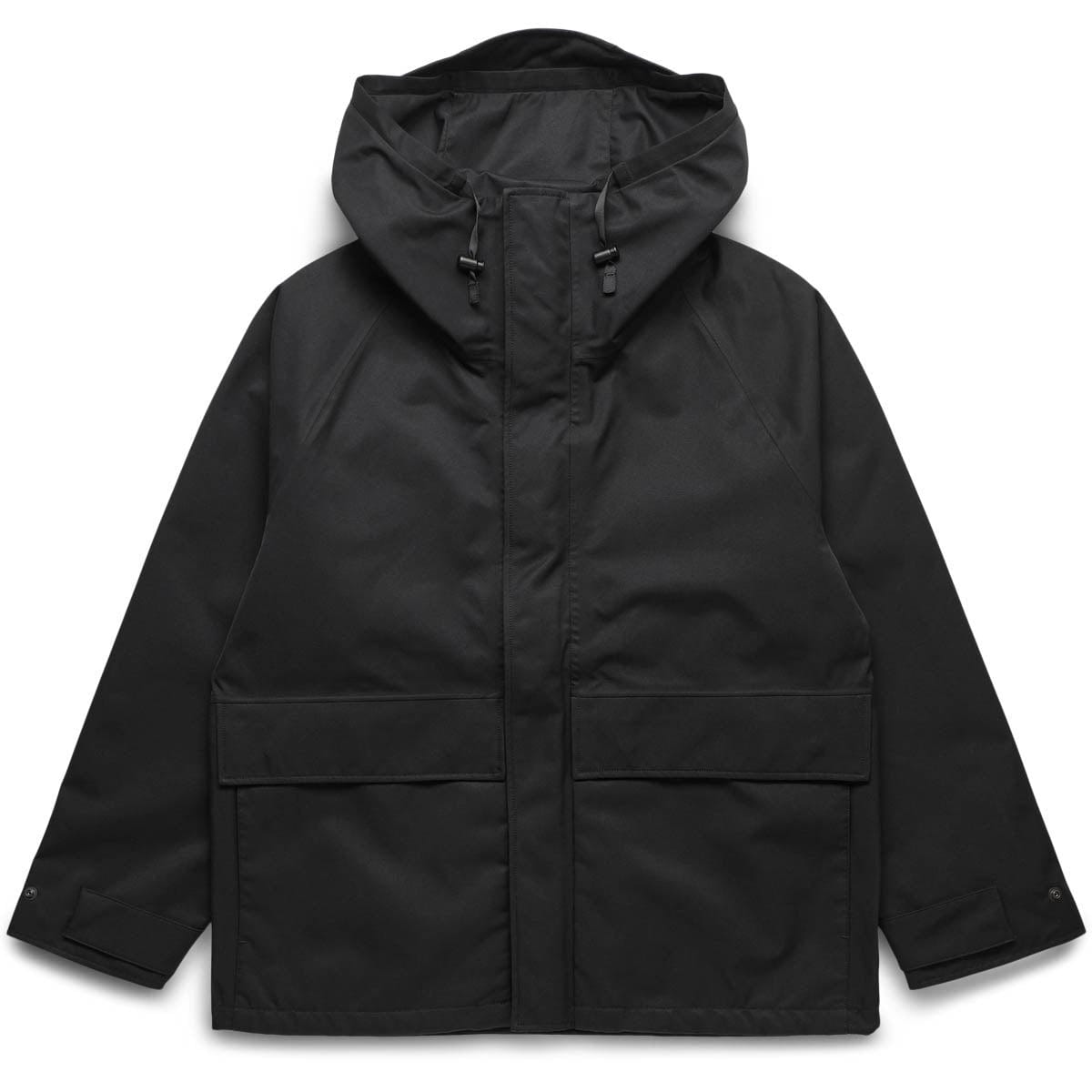 SlocogShops | TEX CRUISER JACKET BLACK - panelled cotton jacket