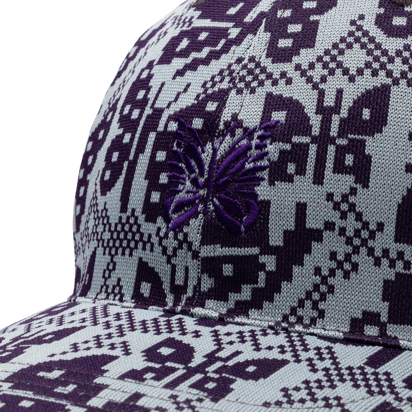 NEEDLES BASEBALL CAP PLUM