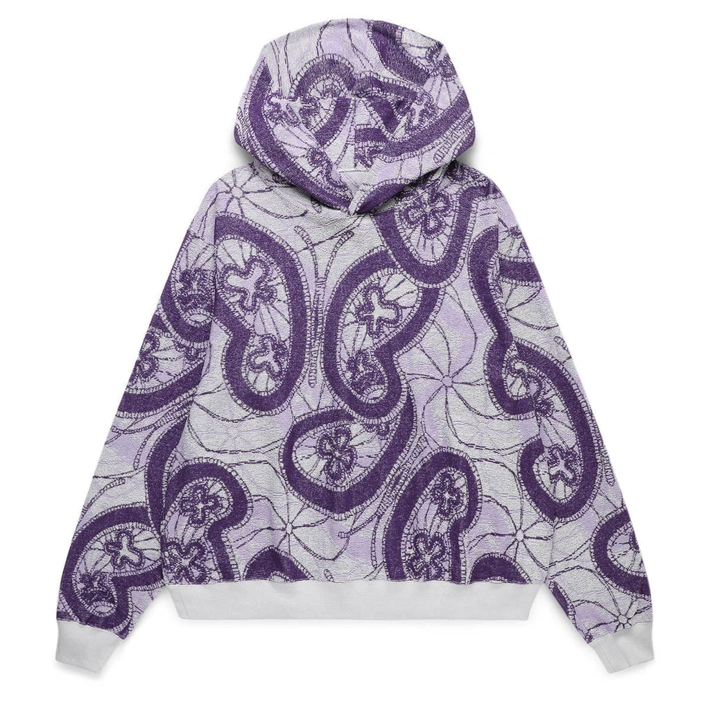 CLASSIC HOODIE WHITE/PURPLE | Bodega