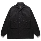 OXFORD CLOTH FIELD JACKET BLACK