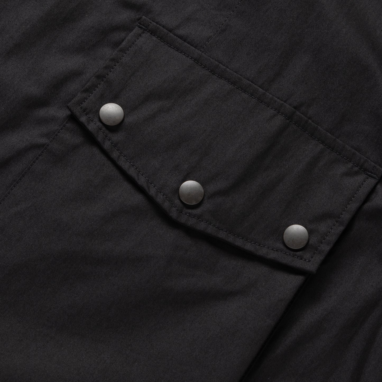 OXFORD CLOTH FIELD JACKET BLACK