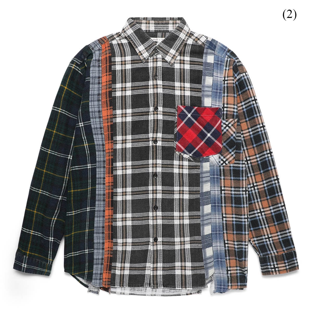 Needles Shirts ASSTD / L (2) FLANNEL SHIRT - 7 CUTS SHIRT (L)