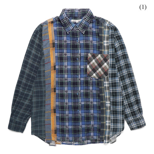 Needles Shirts ASSTD / M (1) FLANNEL SHIRT - 7 CUTS SHIRT (M)