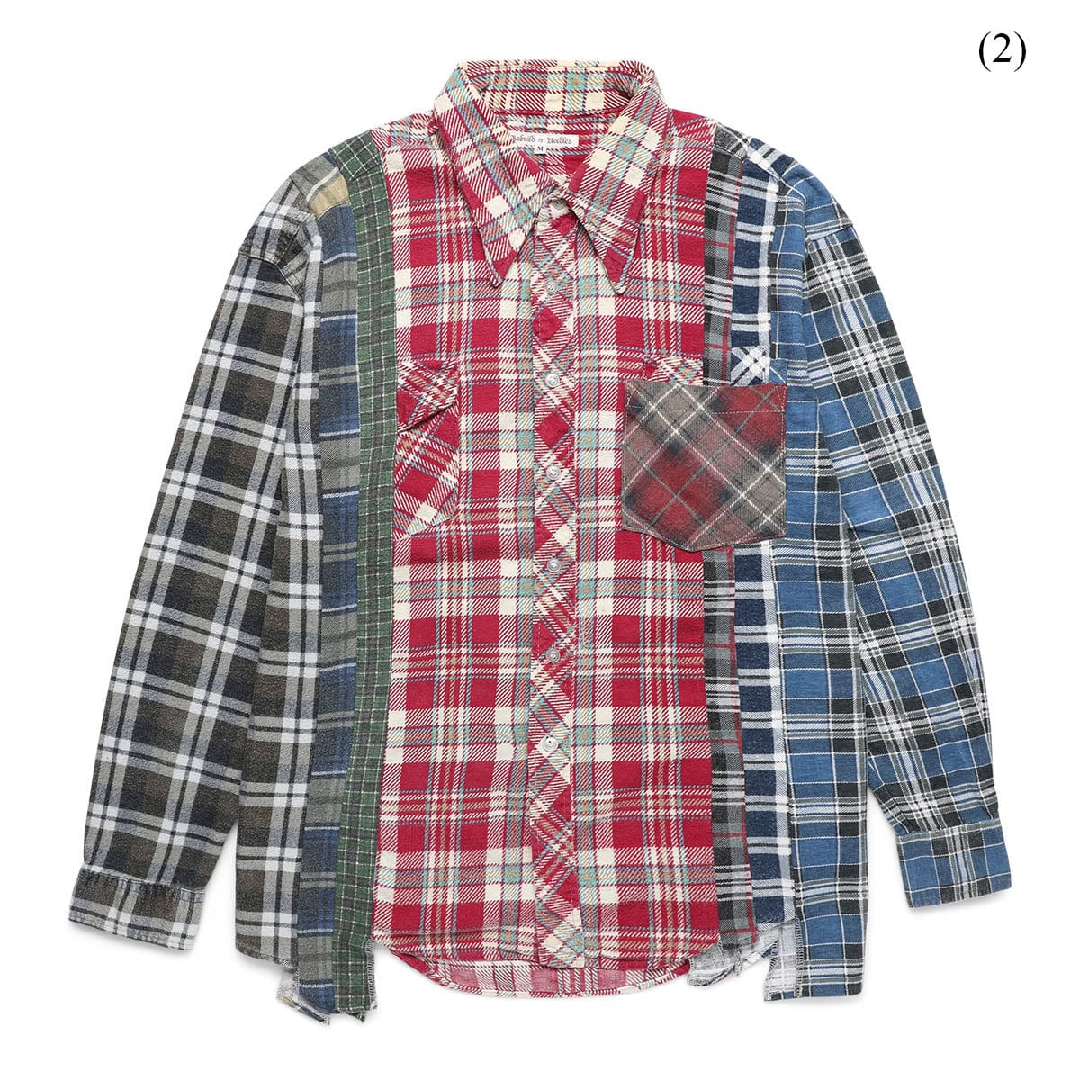 Needles Shirts ASSTD / M (2) FLANNEL SHIRT - 7 CUTS SHIRT (M)