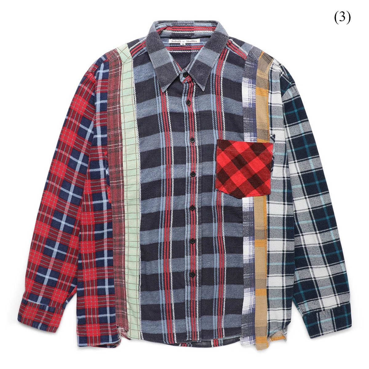 Needles Shirts ASSTD / M (3) FLANNEL SHIRT - 7 CUTS SHIRT (M)