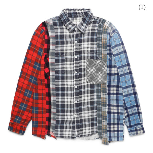 Needles Shirts ASSTD / S (1) FLANNEL SHIRT - 7 CUTS SHIRT (S)