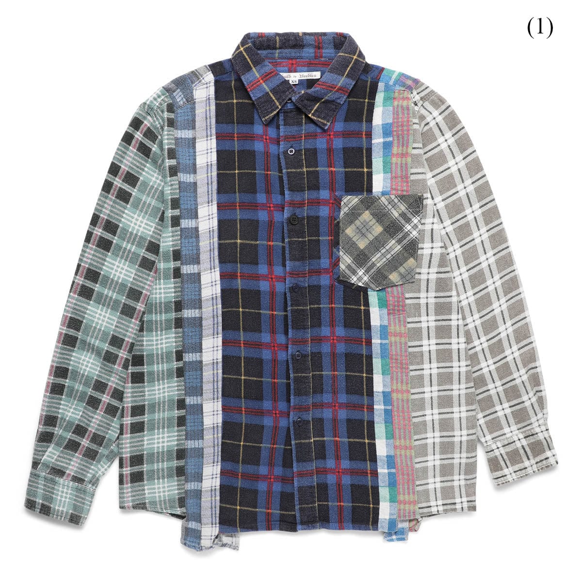 Needles Shirts ASSTD / XS (1) FLANNEL SHIRT - 7 CUTS SHIRT (XS)