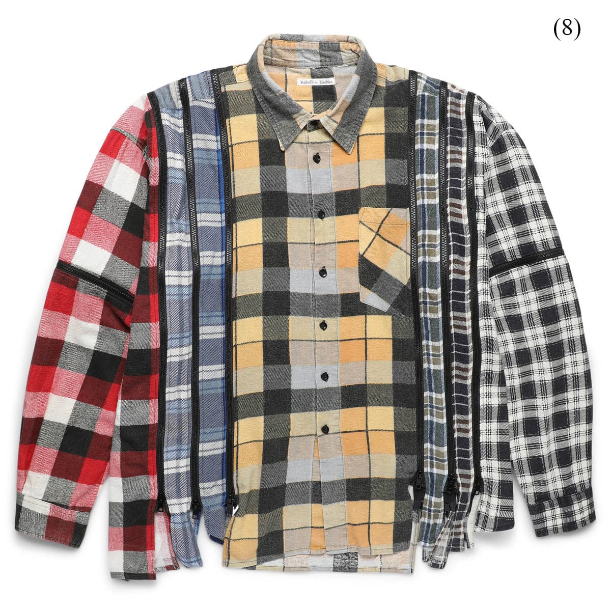 Needles Shirts ASSTD / O/S  (8) / MR343 FLANNEL SHIRT - 7 CUTS WIDE SHIRT (O/S)