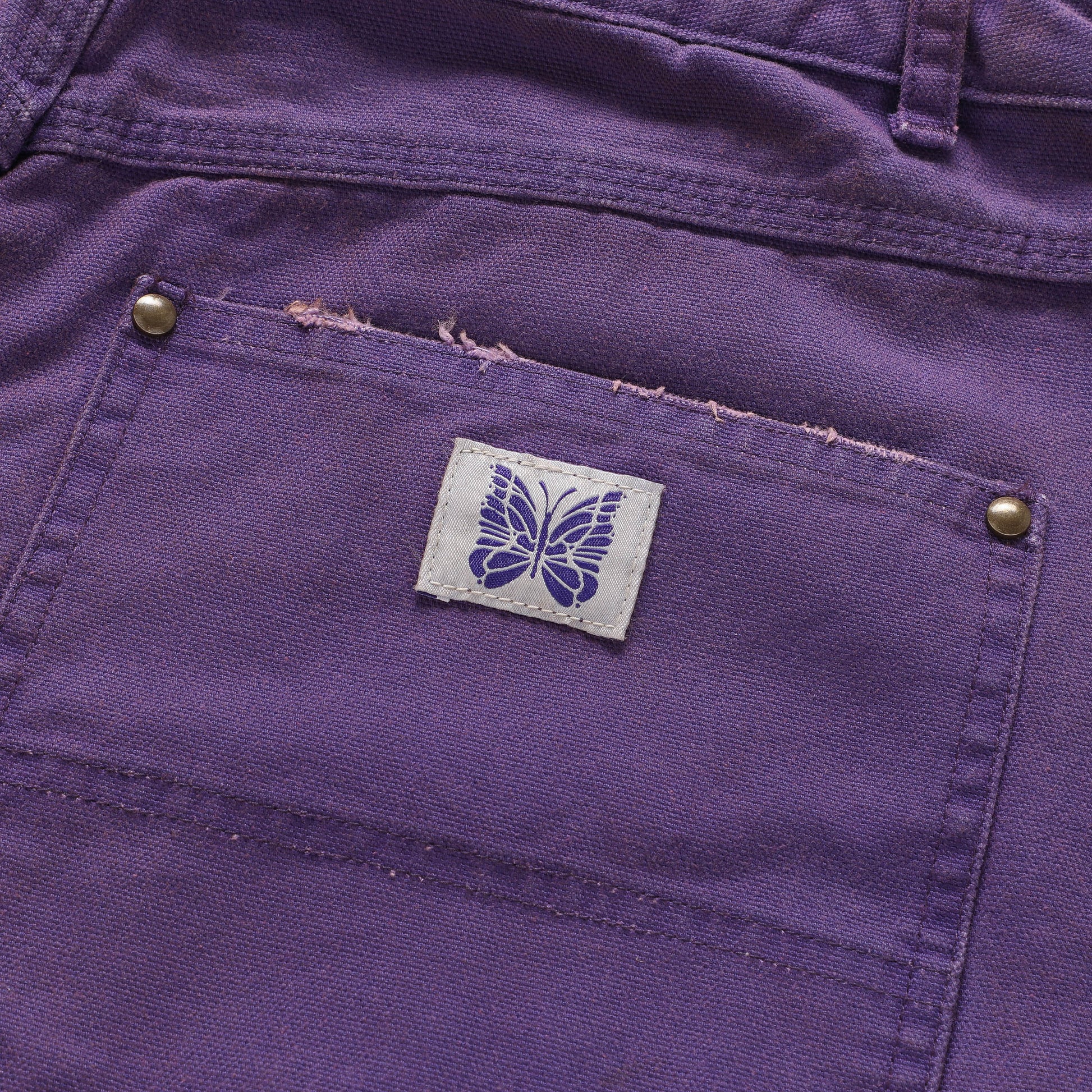 NEEDLES H.D. APRON PANT PURPLE