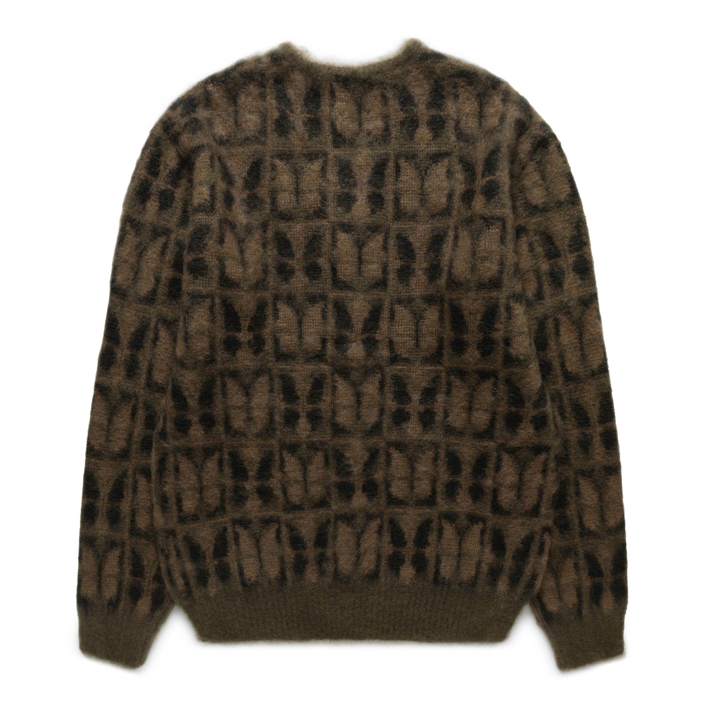 MOHAIR PAPILLON CARDIGAN OLIVE | SlocogShops