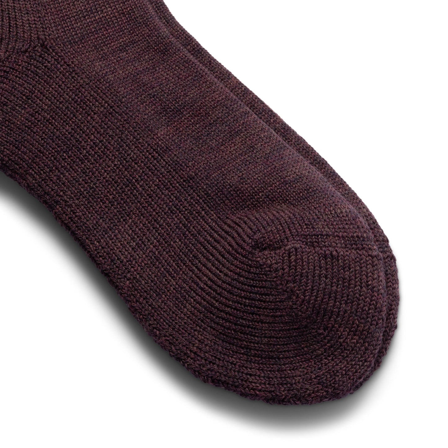 NEEDLES PILE SOCKS PLUM