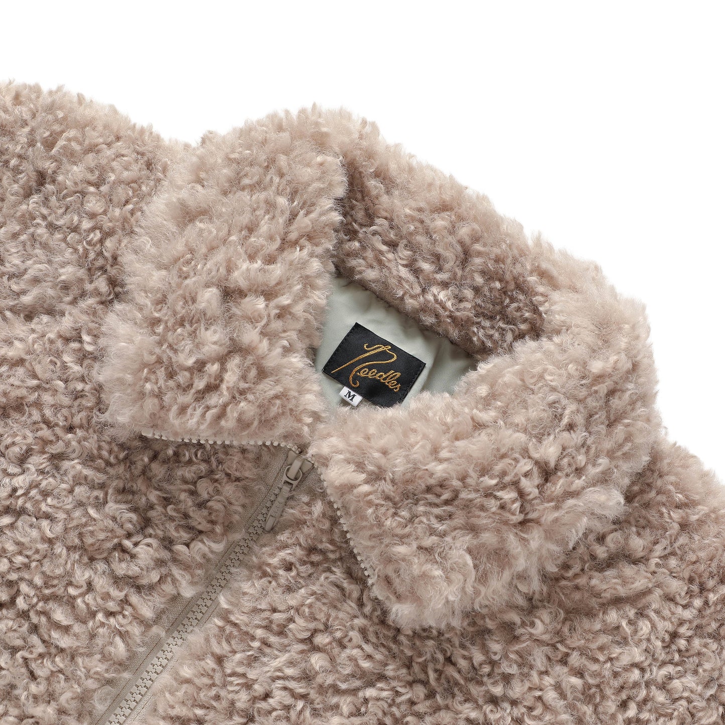 NEEDLES S.C. FUR JACKET BEIGE