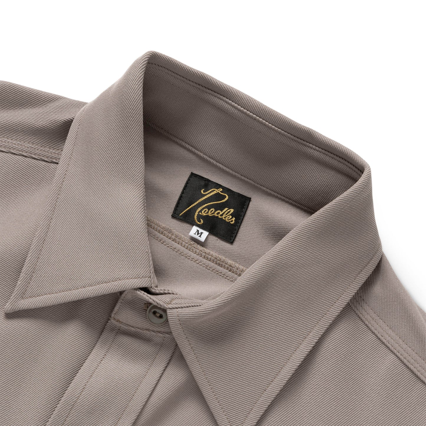 NEEDLES WORK SHIRT TAUPE