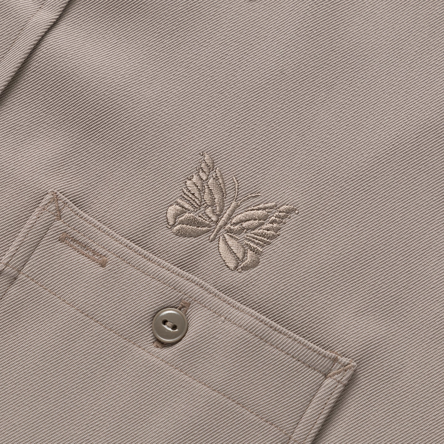 NEEDLES WORK SHIRT TAUPE