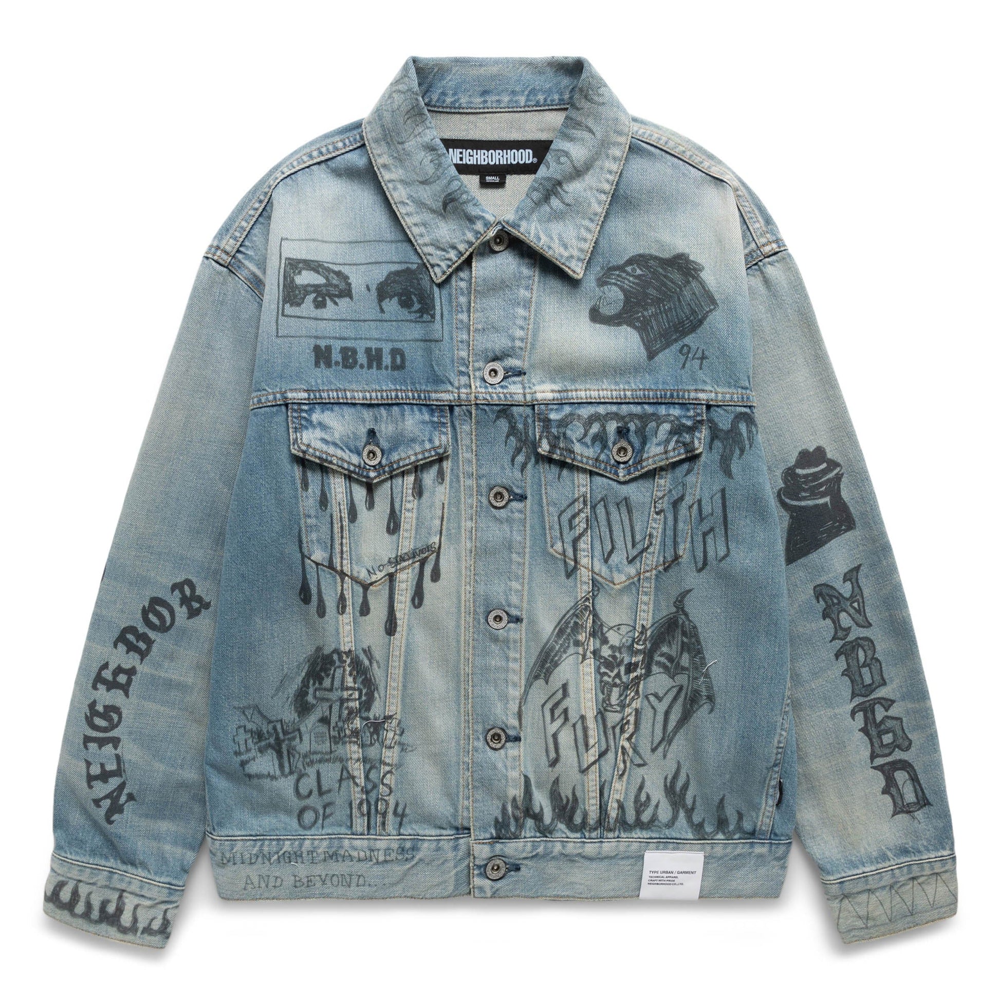 Neighborhood Outerwear FADE DENIM TYPE-3 JACKET