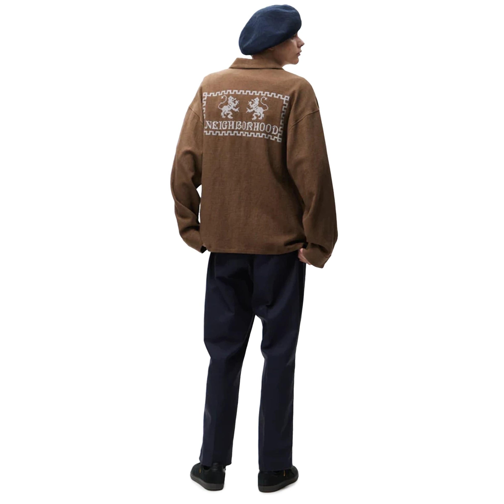 GT EMBROIDERY SHIRT BROWN | BODEGA – Bodega GT EMBROIDERY SHIRT BROWN | BODEGA – Bodega