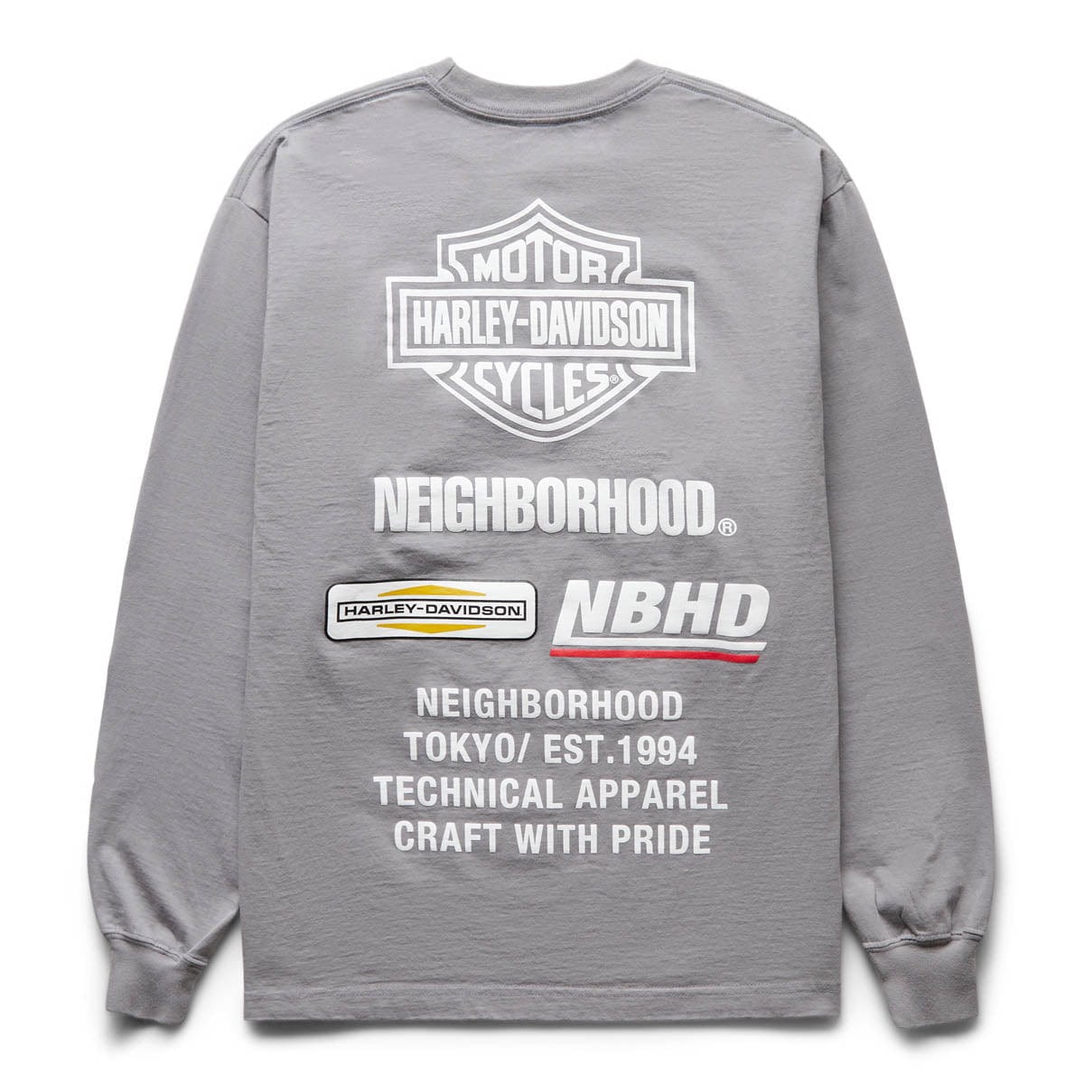 H-D . CREW LS GRAY | Bodega