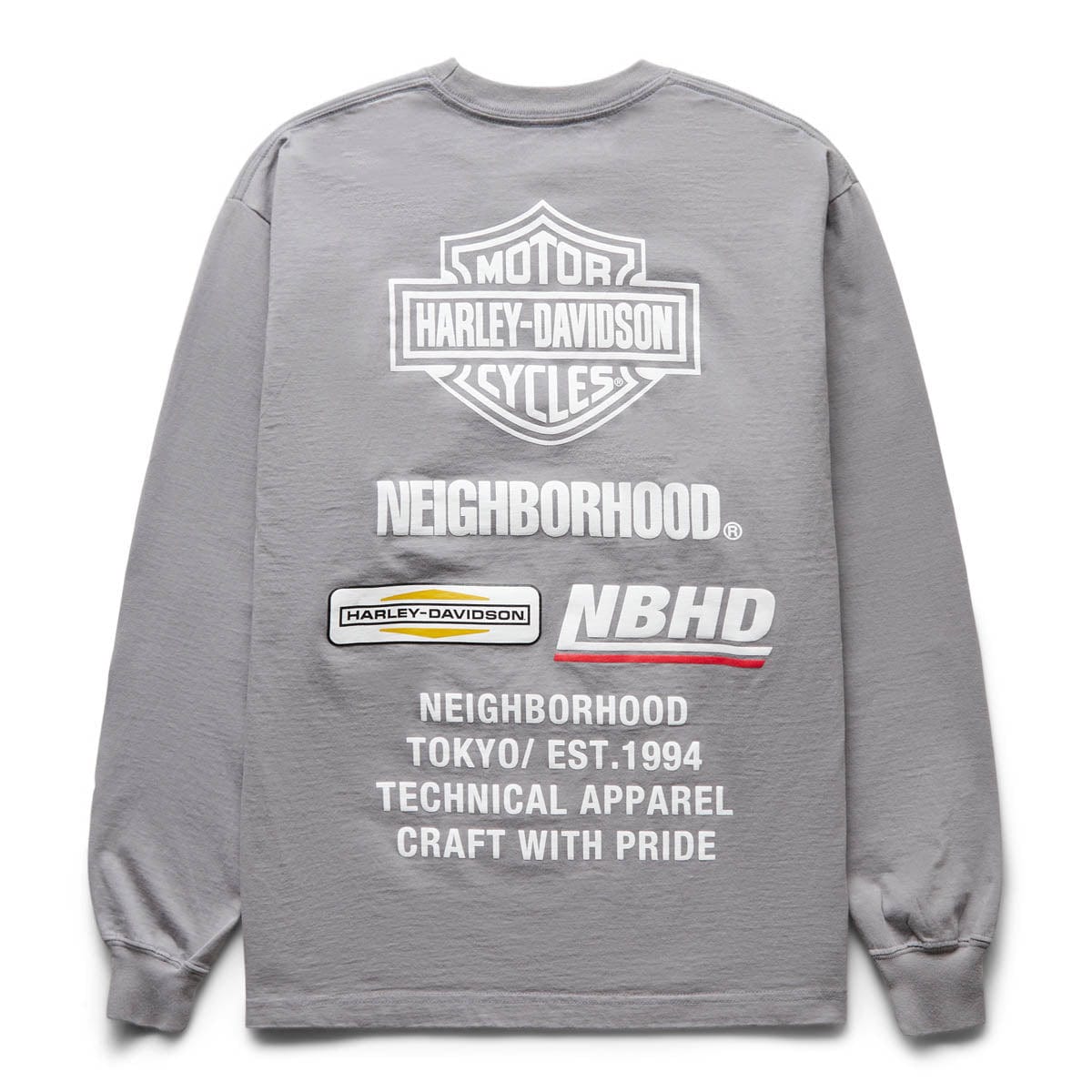 NEIGHBORHOOD T-Shirts H-D . CREW LS