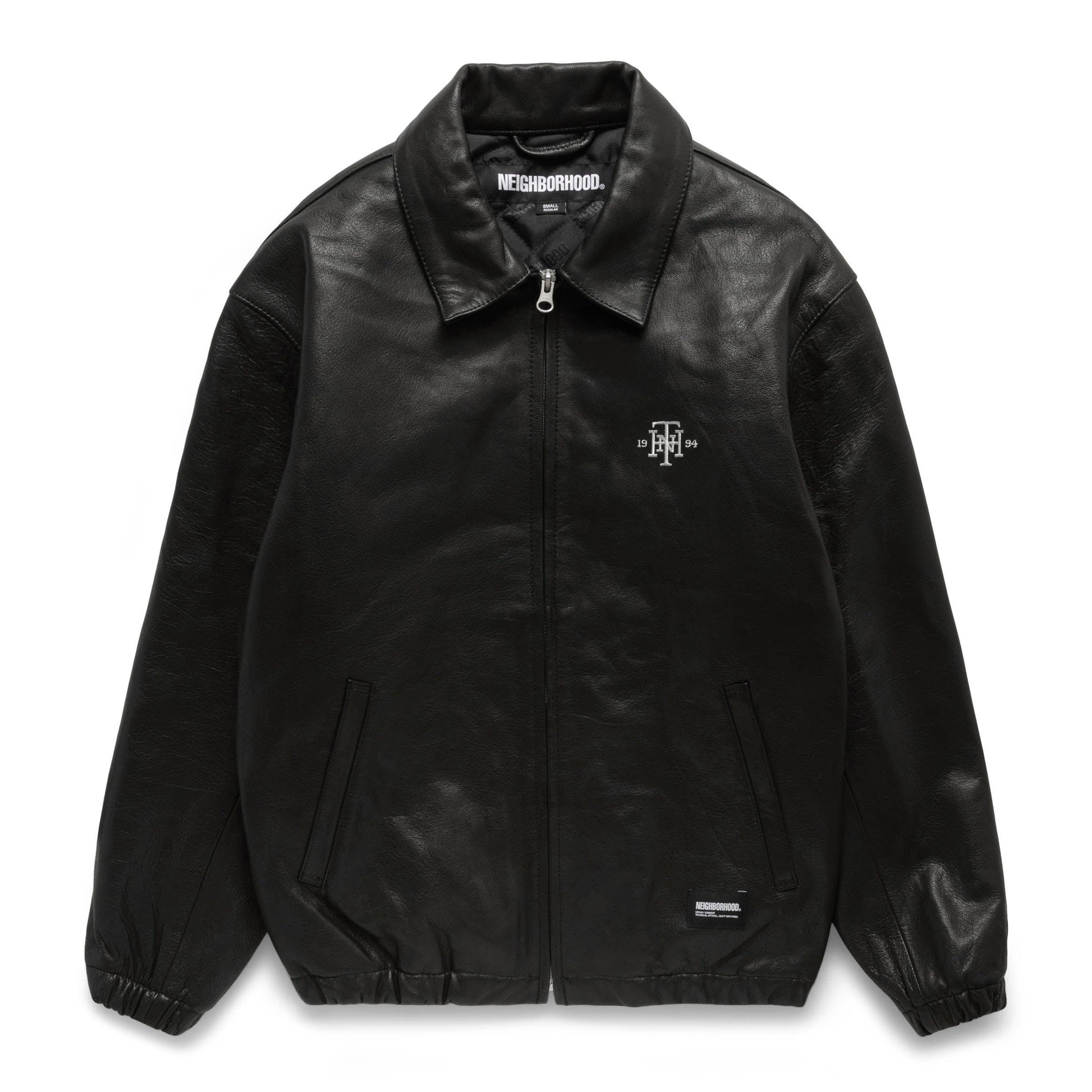 Neighborhood Outerwear LEATHER ZIP WORK JACKET