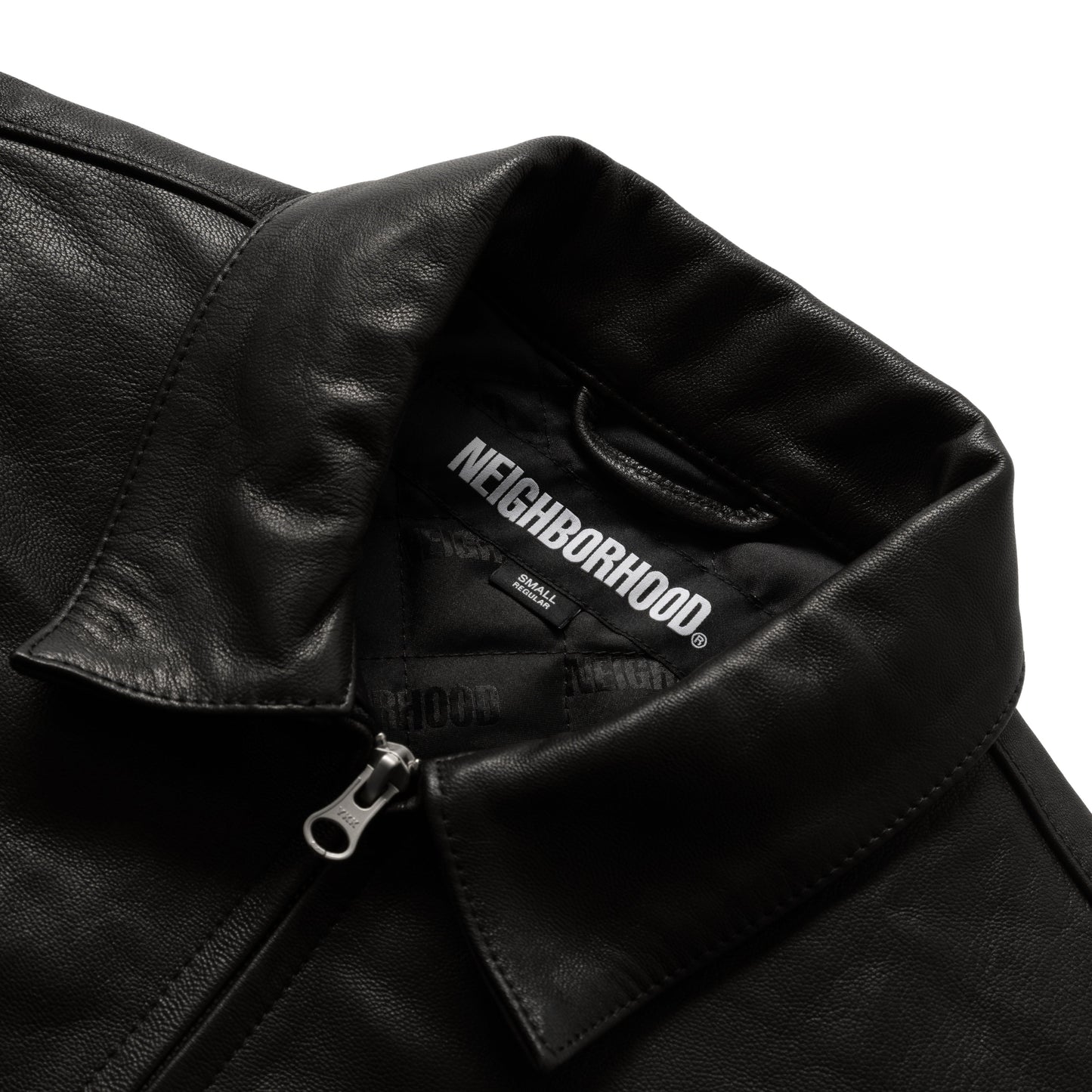 Neighborhood Outerwear LEATHER ZIP WORK JACKET