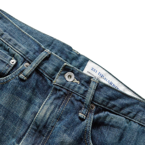 SAVAGE DENIM DP NARROW PANTS INDIGO | Bodega