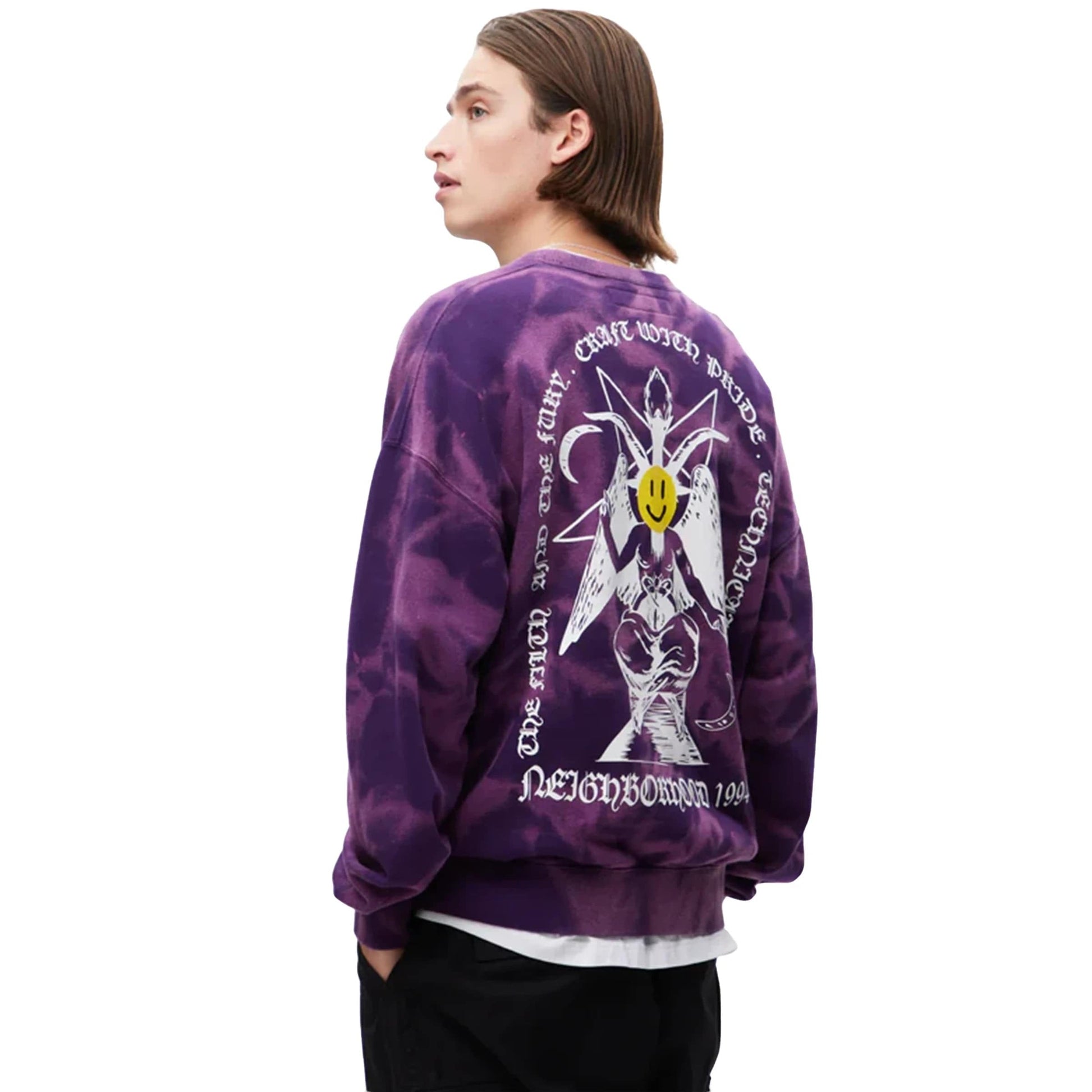 Neighborhood Hoodies & Sweatshirts TIE-DYE SWEATSHIRT