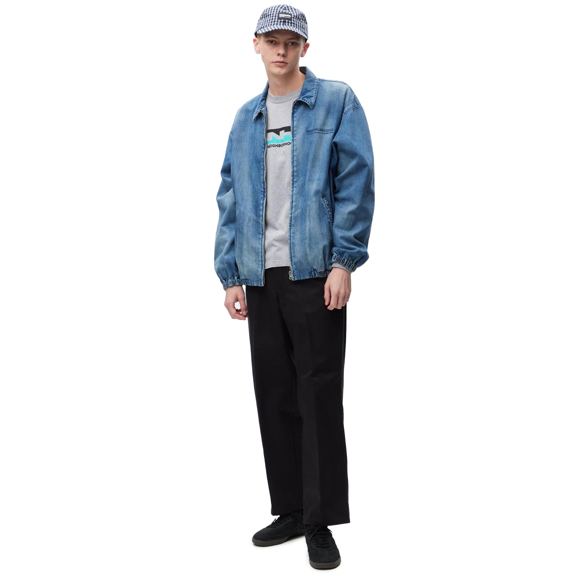 Neighborhood Outerwear WASHED DENIM ZIP WORK JACKET