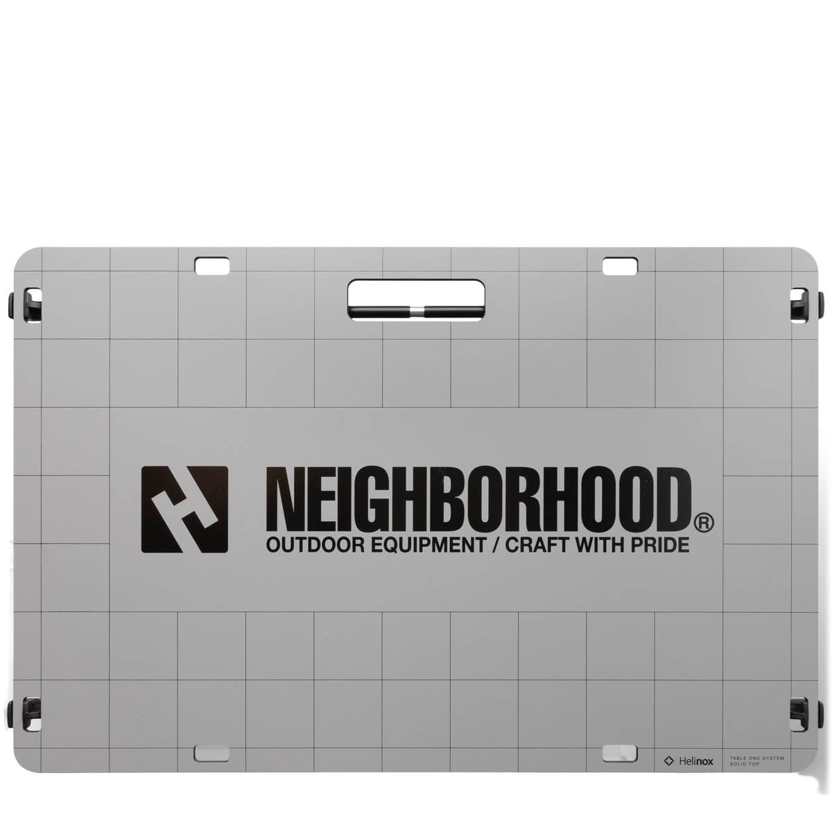 Neighborhood Home GRAY / O/S X HELINOX . SOLID TOP TABLE