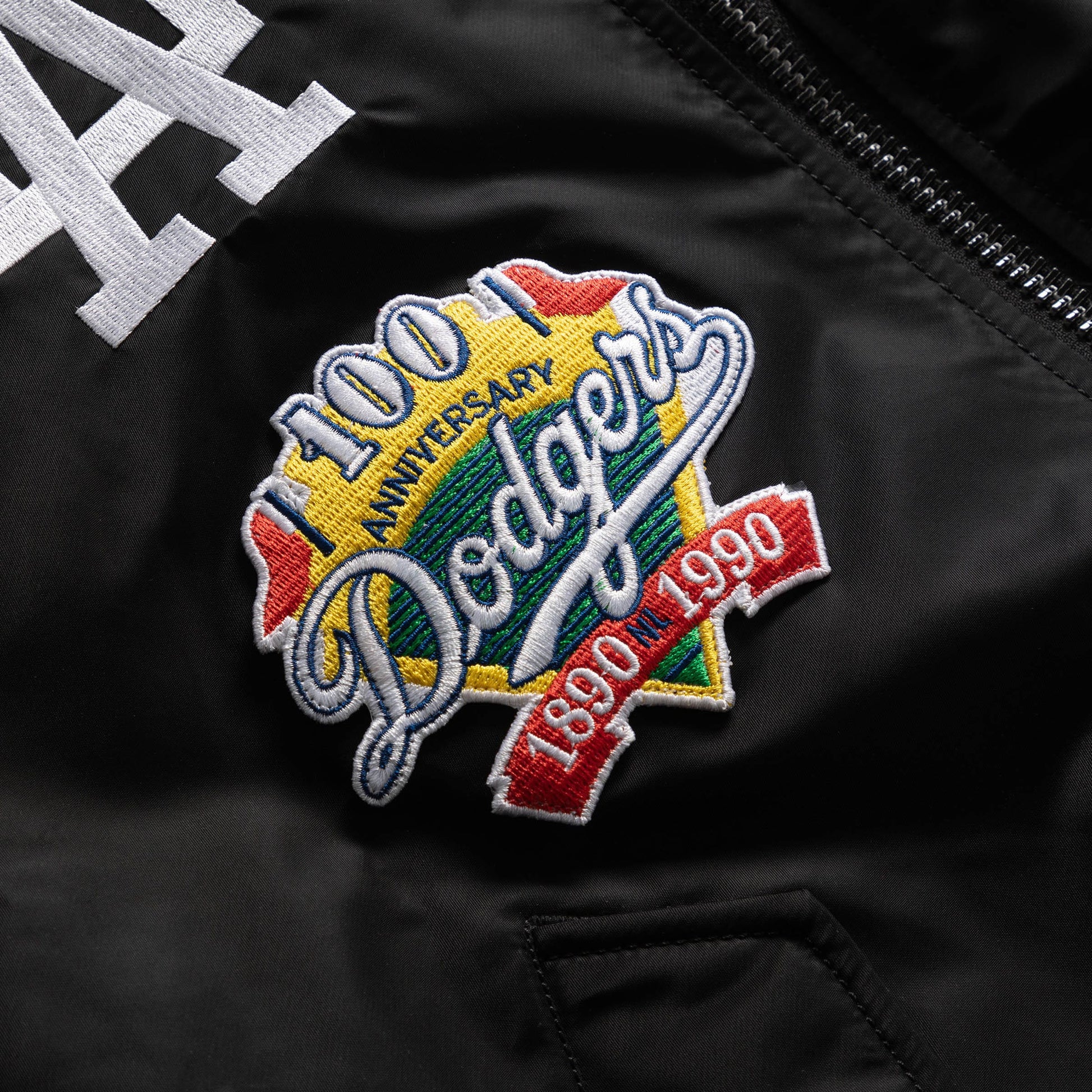 New Era Outerwear X ALPHA INDUSTRIES DODGERS BOMBER JACKET