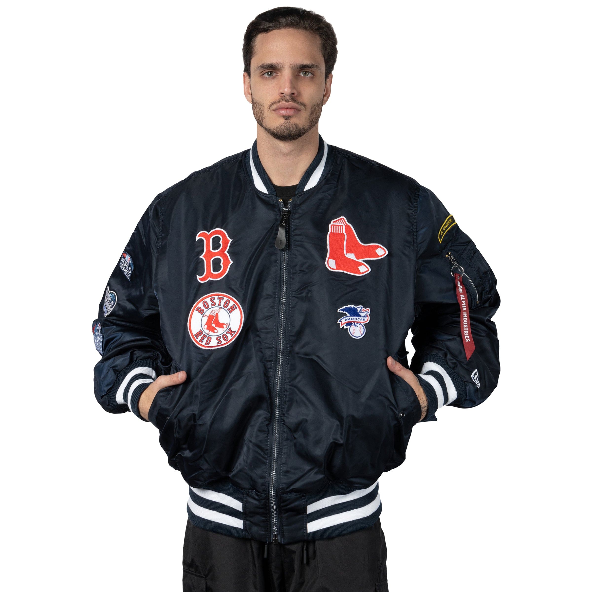 Store Boston Red Sox Streetwear Bomber Jacket