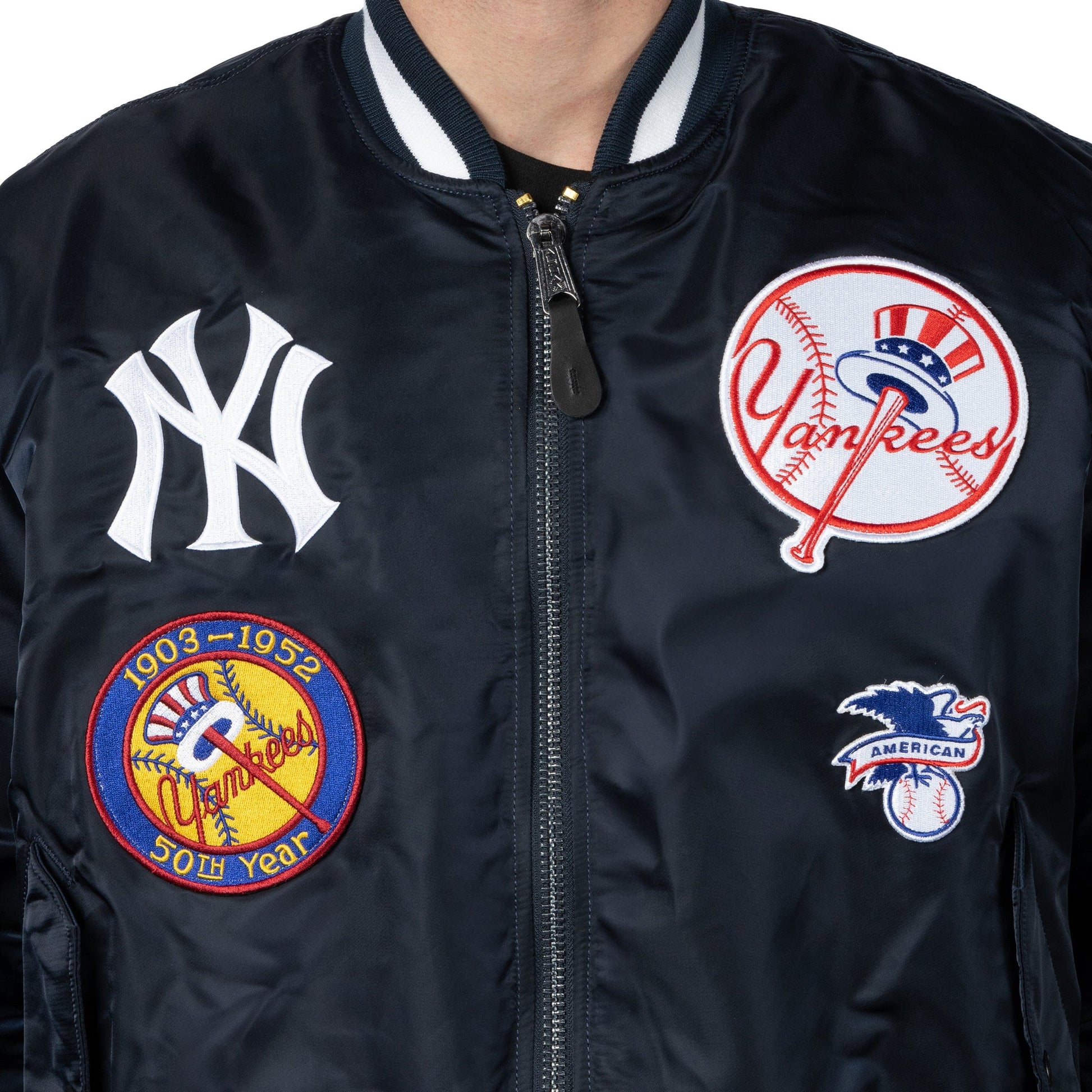 New Era Outerwear X ALPHA INDUSTRIES YANKEES BOMBER JACKET