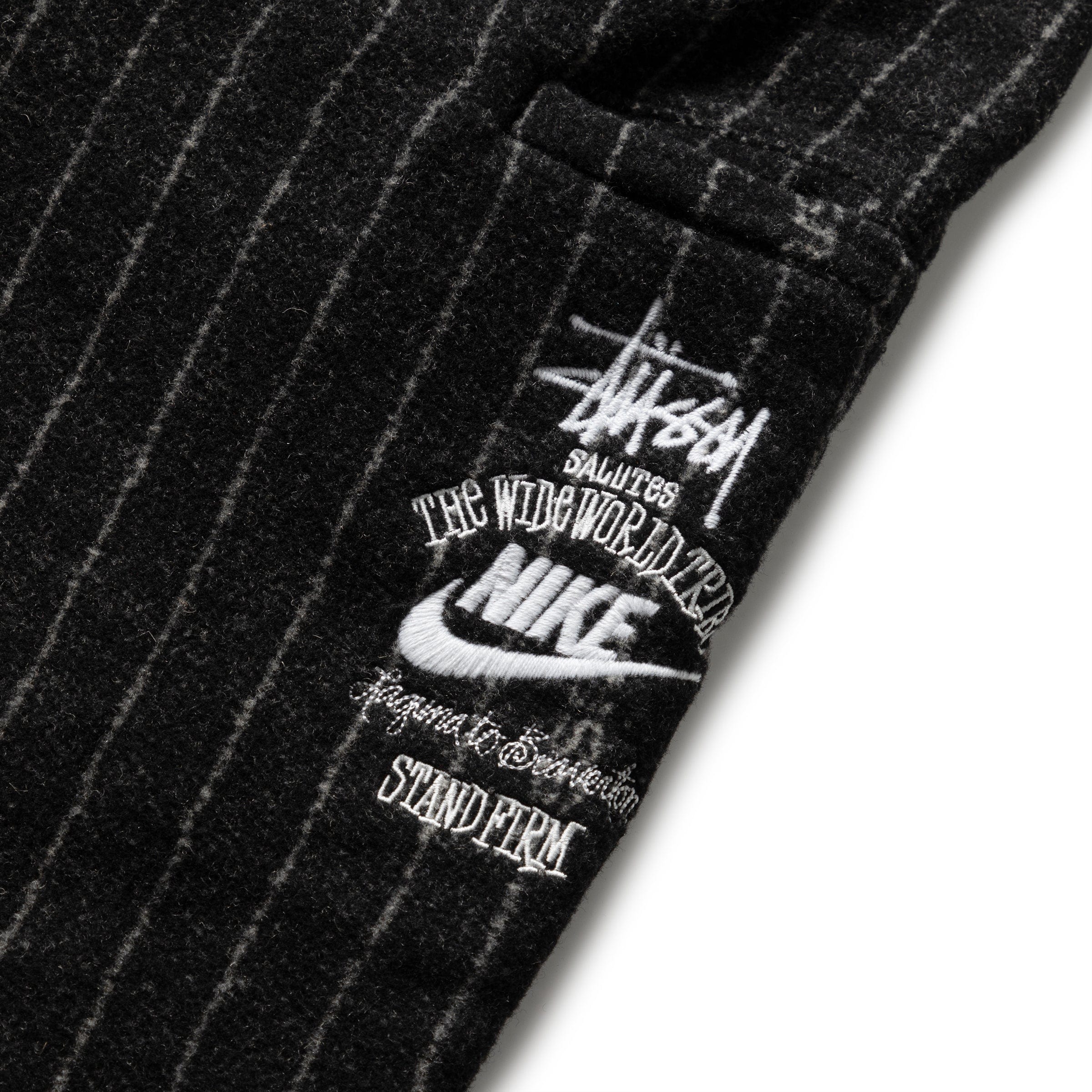Stussy x Nike Stripe Wool Pants 