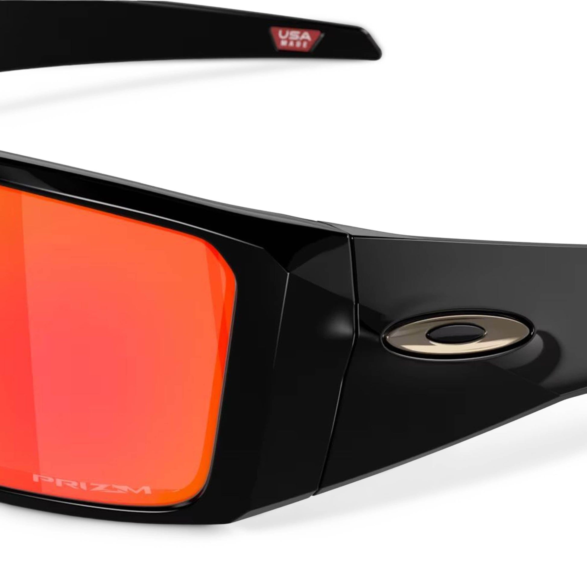 Oakley Eyewear POLISHED BLACK W/ PRIZM RUBY / O/S HELIOSTAT