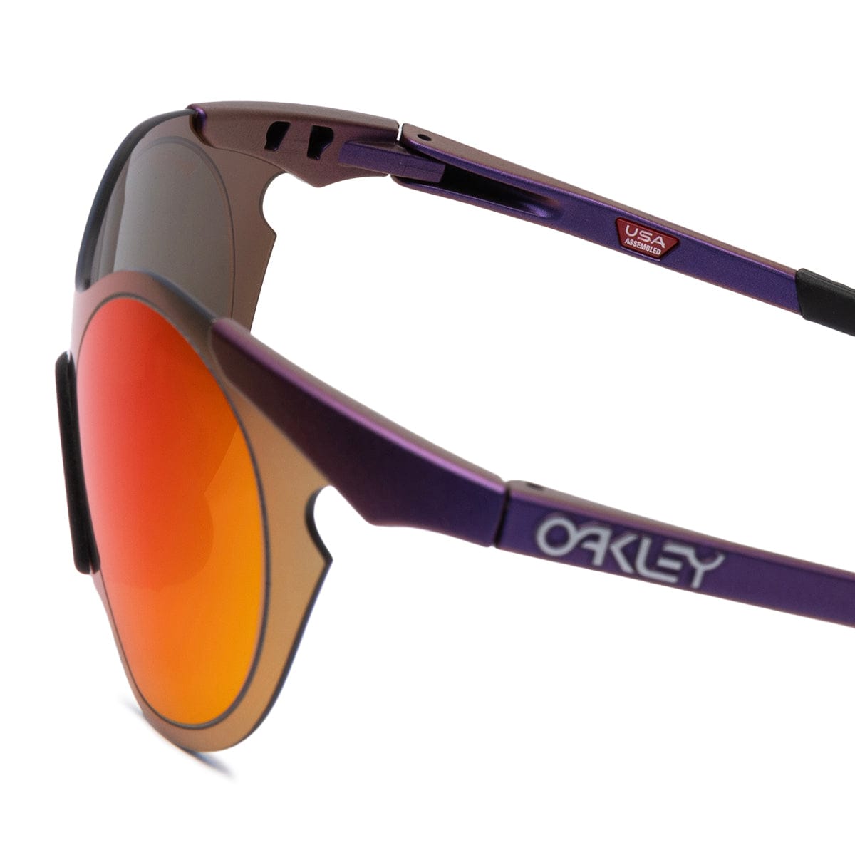 Oakley Factory Team Eyewear BLUE FLAMES W/ PRIZM RUBY / O/S X BRAIN DEAD SUB ZERO