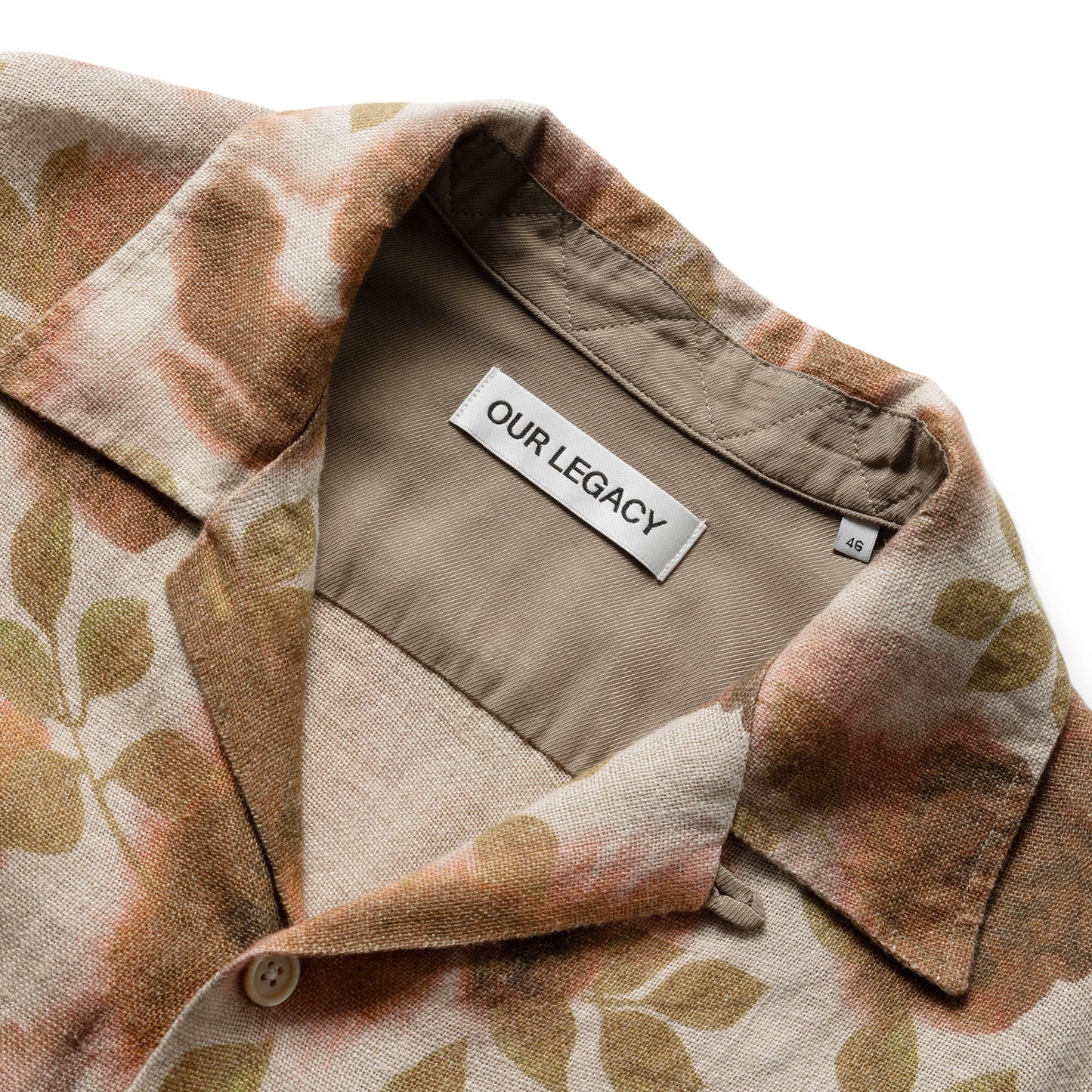 OUR LEGACY HEUSEN SHIRT MINUO FLOWER PRINT