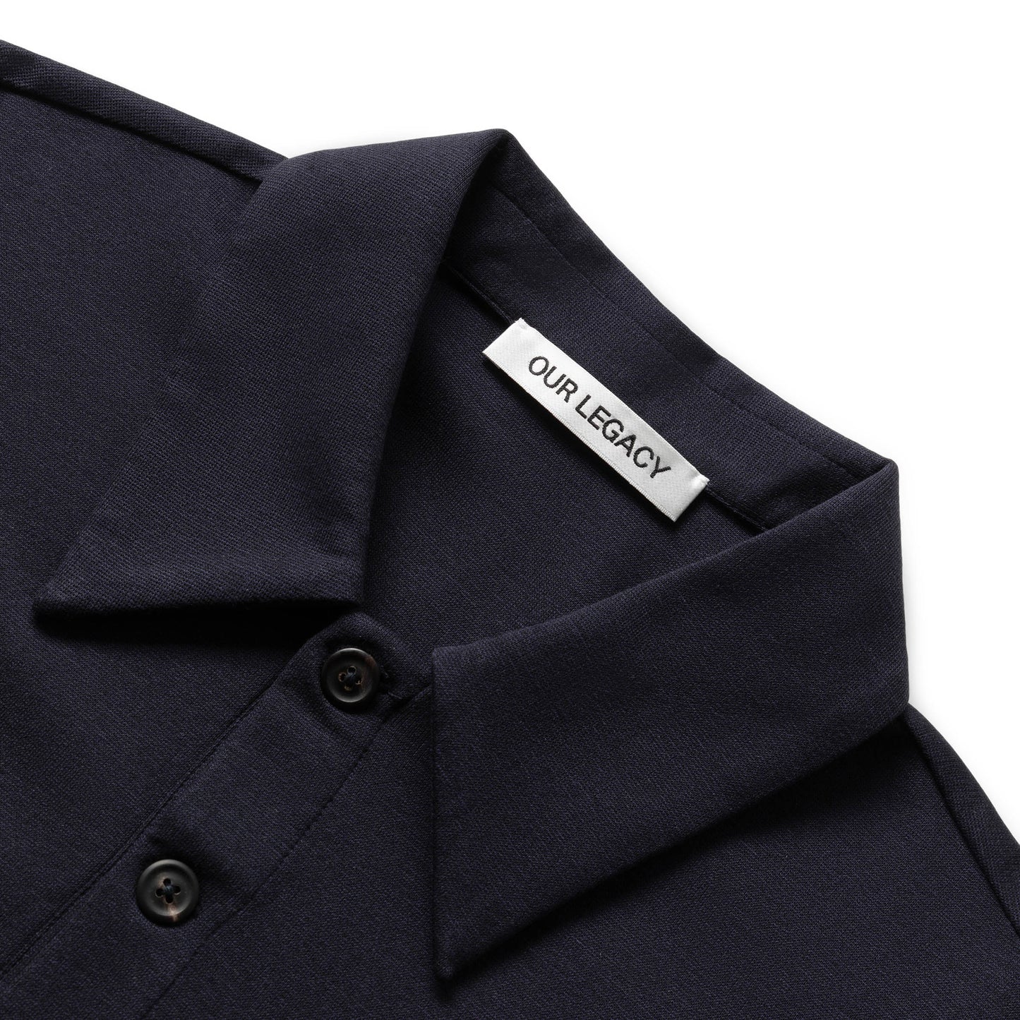 ILE PIQUET POLO SHIRT NAVY | BODEGA – Bodega