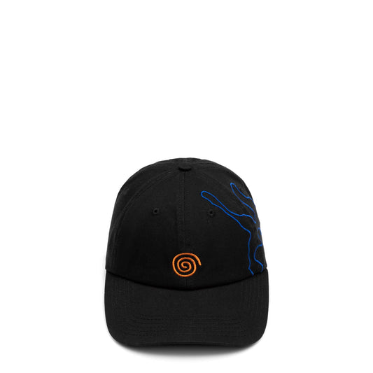 Perks and Mini Headwear BLACK / O/S SPIRAL BASEBALL CAP