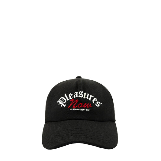 Pleasures Headwear BLACK / O/S APPOINTMENT UNCONSTRUCTED SNAPBACK