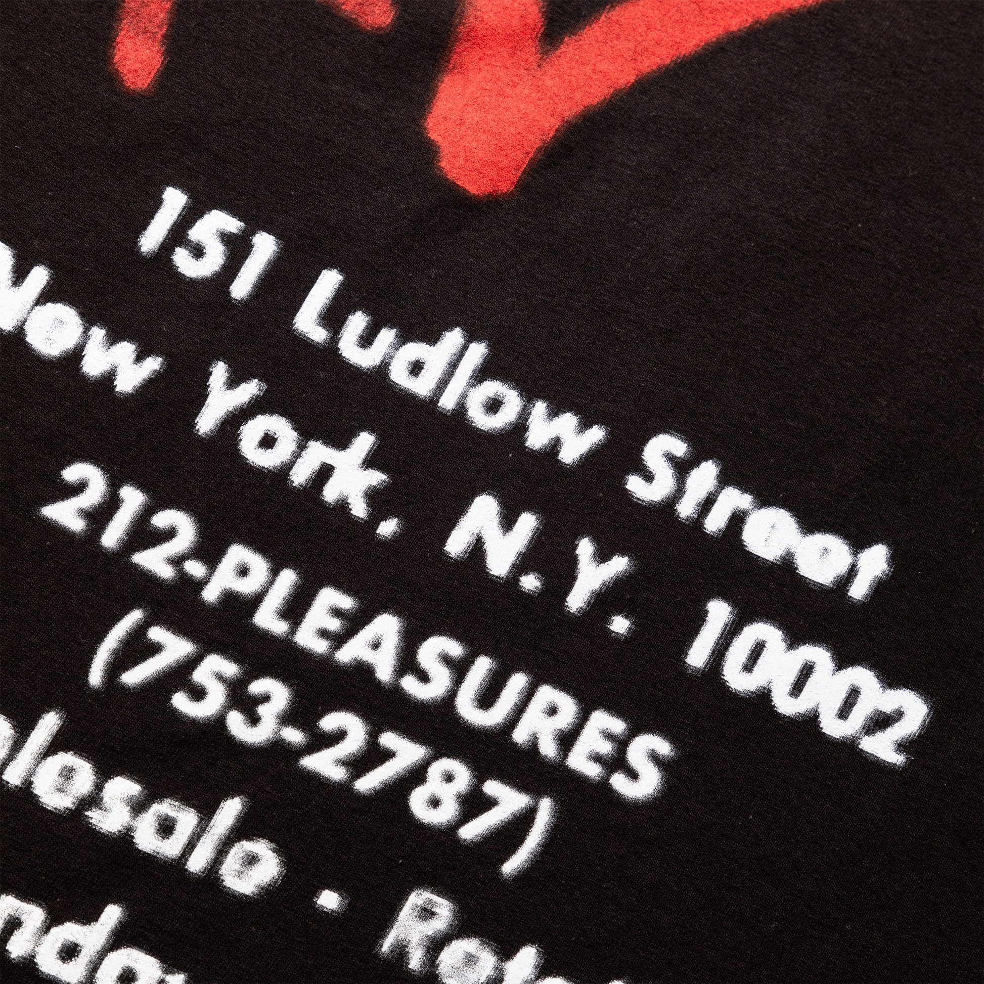 Pleasures T-Shirts BIZ CARD T-SHIRT