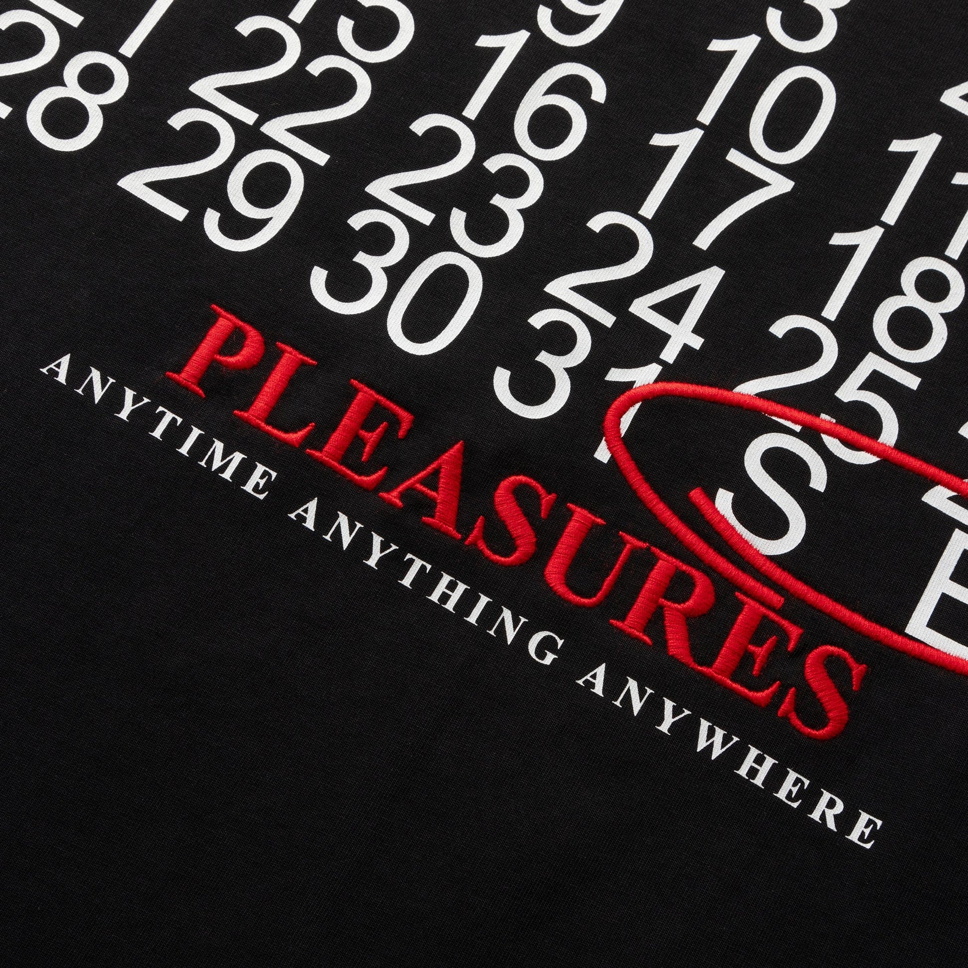 Pleasures T-Shirts CALENDAR HEAVYWEIGHT T-SHIRT